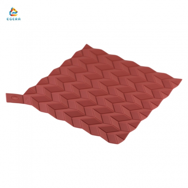 Квадратна силиконова подложка за топло